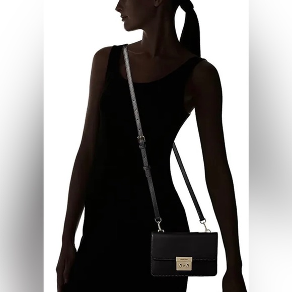 MICHAEL KORS Small Sloan Leather Gusset Crossbody - Picture 16 of 16